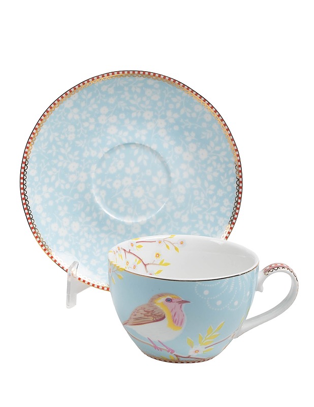 PIP STUDIO Early Bird cappuccinokuppi ja tassi - Mukit ja kahvikupit - 10105519349 - 0