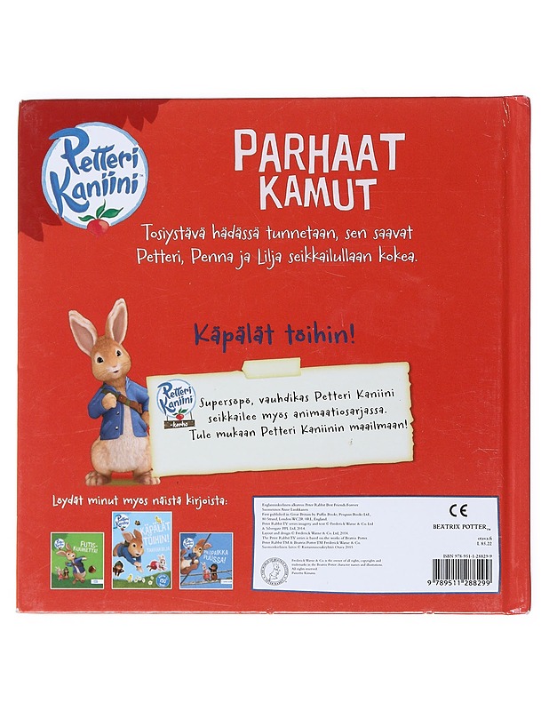 Parhaat kamut - Luukkanen, Anne - Lastenkirjat - 10105519388 - 1