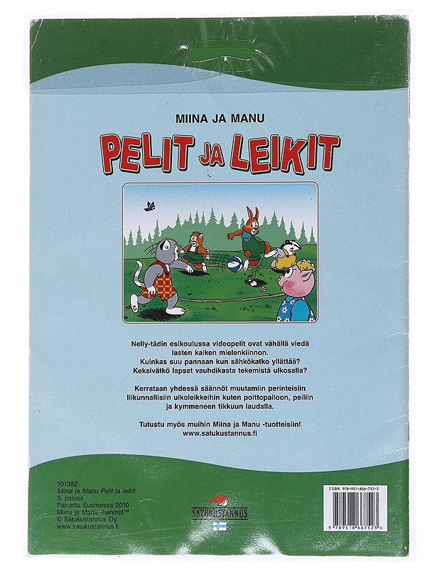 Miina ja Manu : pelit ja leikit - Henttonen, Juha - Lastenkirjat - 10105519404 - 1