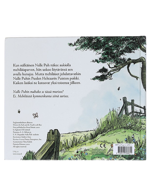 Nalle Puh ja mehiläiset - Grey, Andrew - Lastenkirjat - 10105519416 - 1