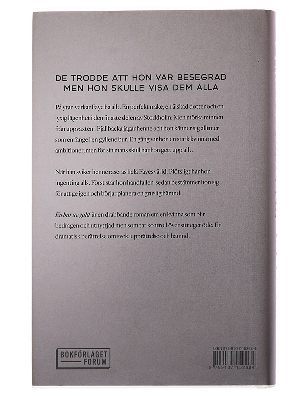 En bur av guld - Camilla Läckberg - Romaanit ja novellit - 10105519425 - 1