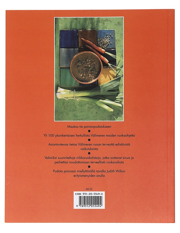 Terveellinen Välimeren ruoka - Wills, Judith - Tietokirjat ja oppaat - 10105519478 - 1