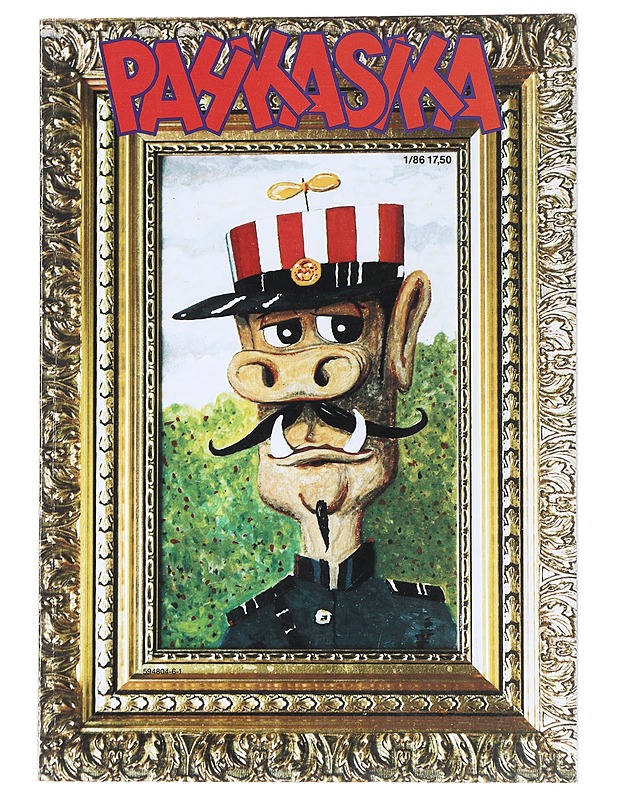 Pahkasika numero 25 1/86 - Lerppuva banaaninumero - Sarjakuvat - 10105519492 - 0