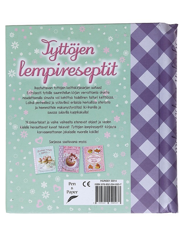 Tyttöjen lempireseptit - Vuento, Sirpa - Ruokakirjat - 10105519497 - 1