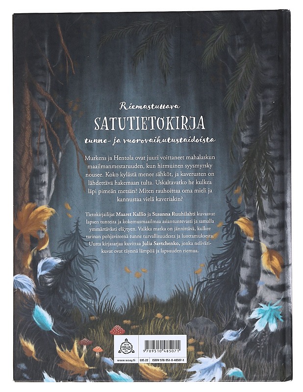 Murkens ja hirmuinen syysmyrsky - Kallio, Maaret - Lastenkirjat - 10105519513 - 1