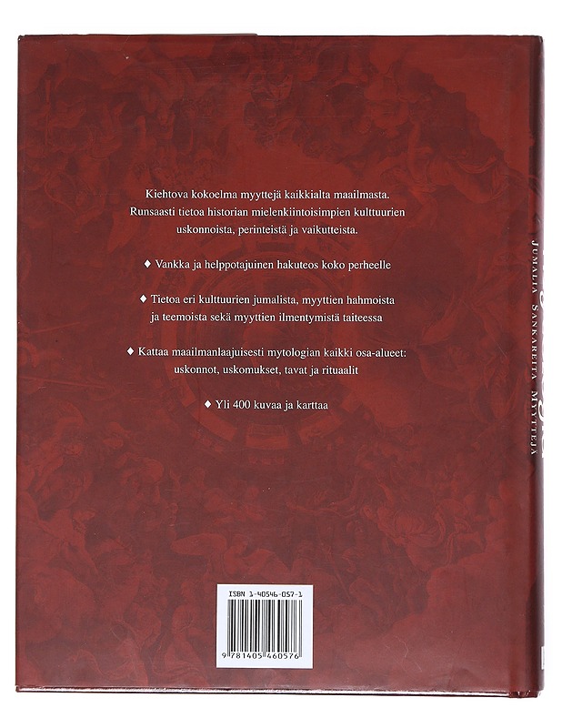 Mytologia : jumalia, sankareita, myyttejä - Auerbach, Loren - Tietokirjat - 10105519523 - 1