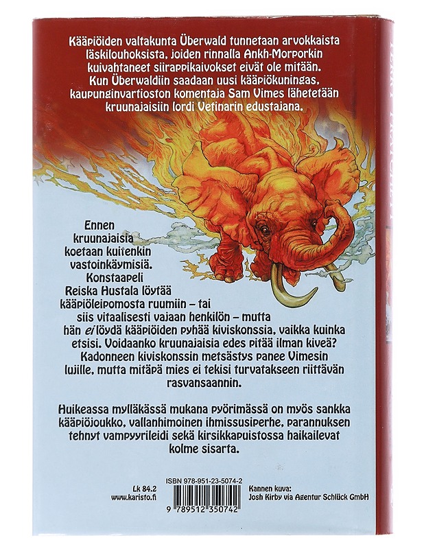 Maanalainen elefantti - Pratchett, Terry - Romaanit ja novellit - 10105519526 - 1