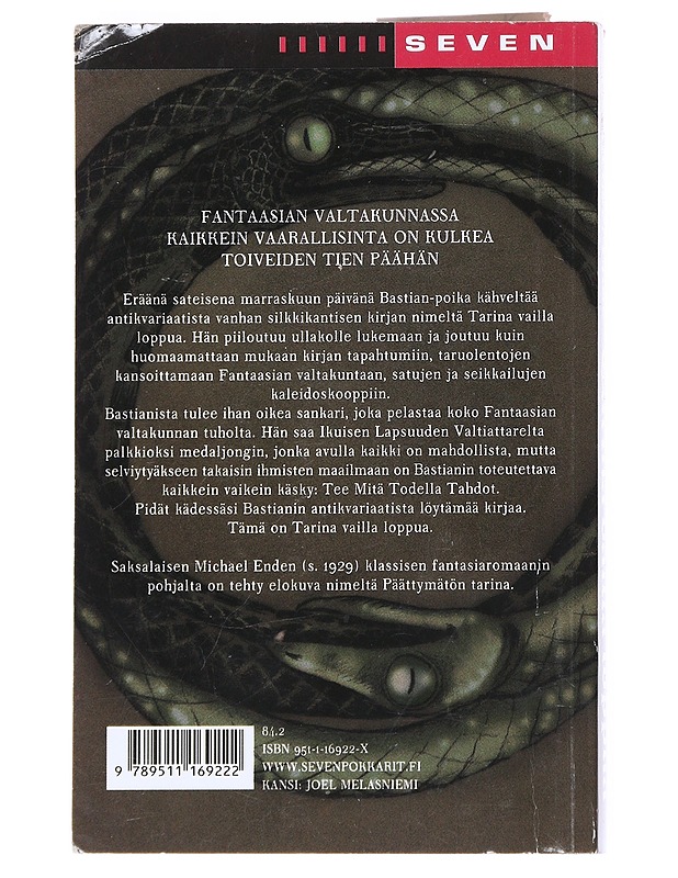 Tarina vailla loppua - Ende, Michael - Romaanit ja novellit - 10105519534 - 1