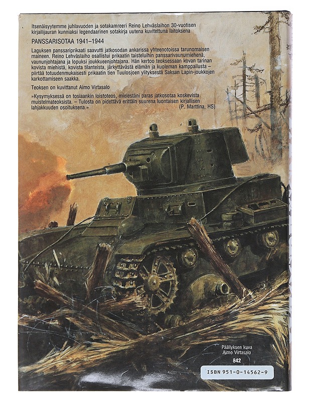 Panssarisotaa 1941-1944 - Lehväslaiho, Reino - Elämäkerrat ja muistelmat - 10105519537 - 1