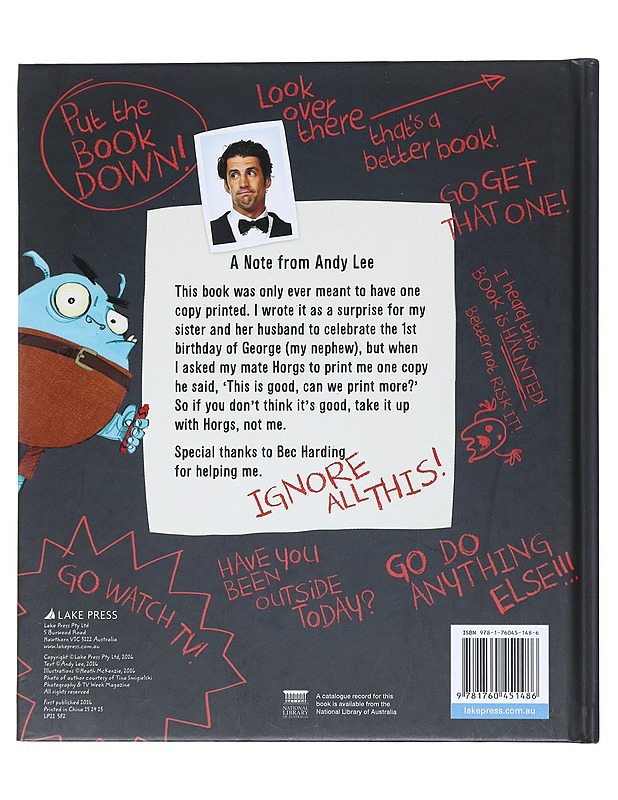 Do not open this book - Lee , Andy  - Lastenpyörät - 10105519539 - 1