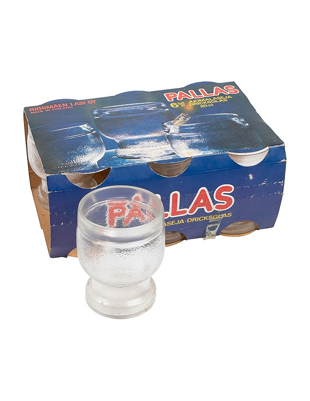 RIIHIMÄEN LASI Pallas juomalasi, 6 kpl - Lasit - 10105519550 - 0