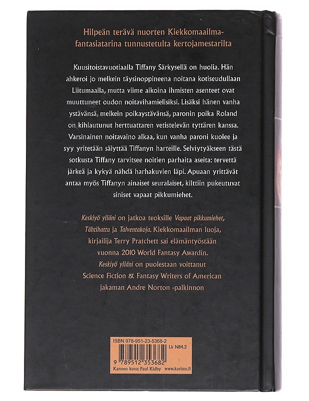 Keskiyö ylläni - Pratchett, Terry - Fantasia- ja scifi - 10105519555 - 1