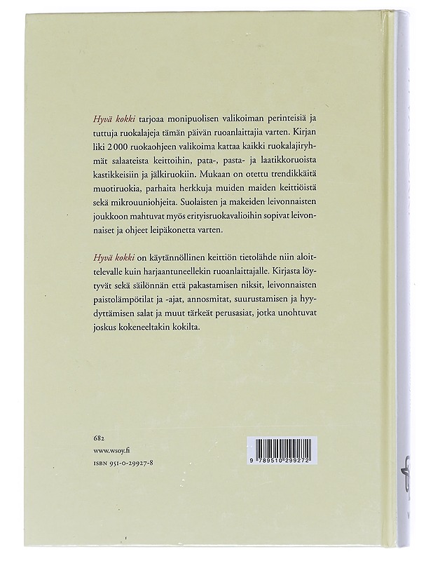 Hyvä kokki : 2000 parasta ruokaohjetta - Kuitunen, Sirpa - Ruokakirjat - 10105519605 - 1