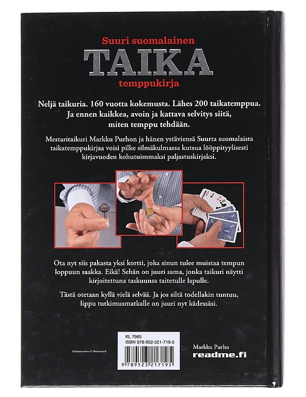 Suuri suomalainen taikatemppukirja - Purho, Markku - Tietokirjat ja oppaat - 10105519607 - 1