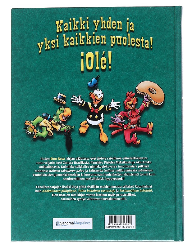 Kolmen caballeron paluu ja muita Don Rosan parhaita - Rosa, Don - Sarjakuvat - 10105519640 - 1
