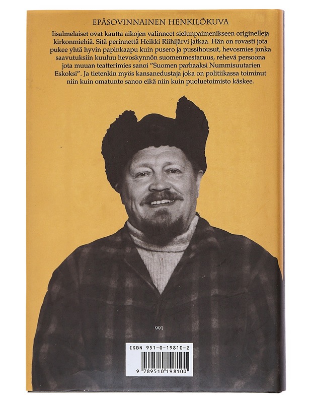 Heikki Riihijärvi : mies ja pappi - Aarno Kellberg - Tietokirjat ja oppaat - 10105519665 - 1