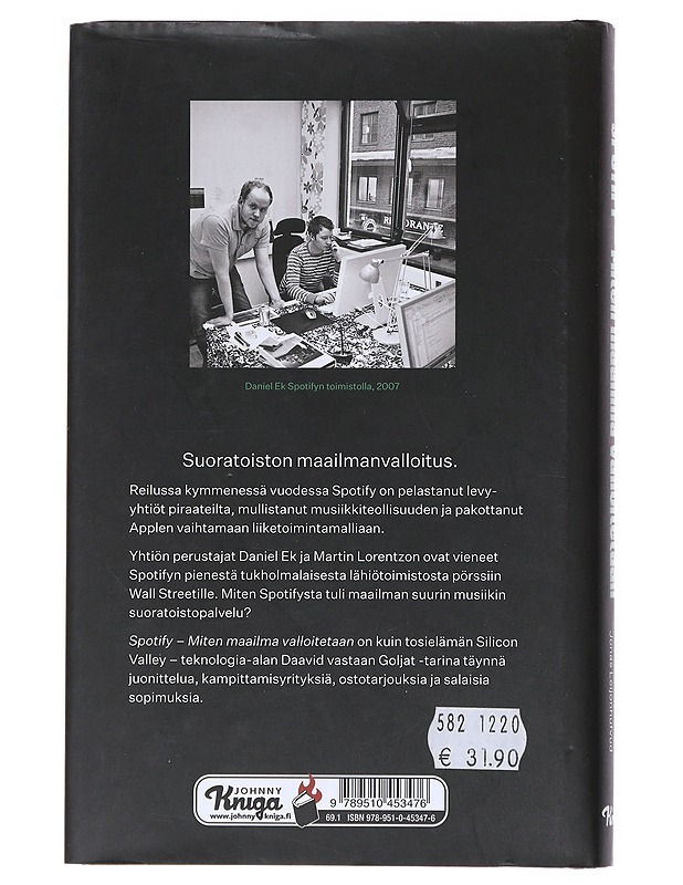 Spotify : miten maailma valloitetaan - Carlsson, Sven - Tietokirjat - 10105519669 - 1