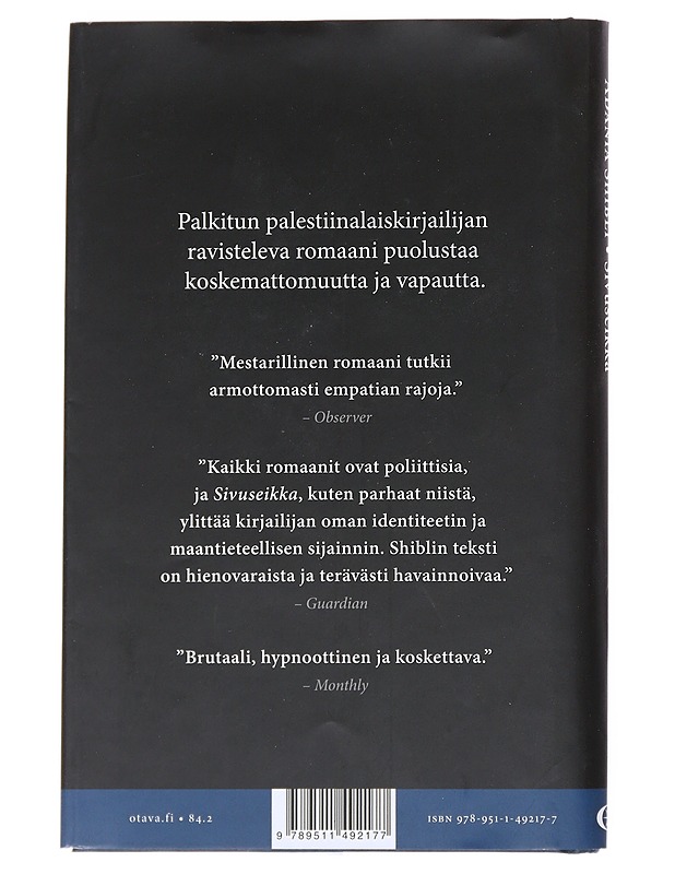 Sivuseikka - Shibli, Adania - Romaanit ja novellit - 10105519681 - 1