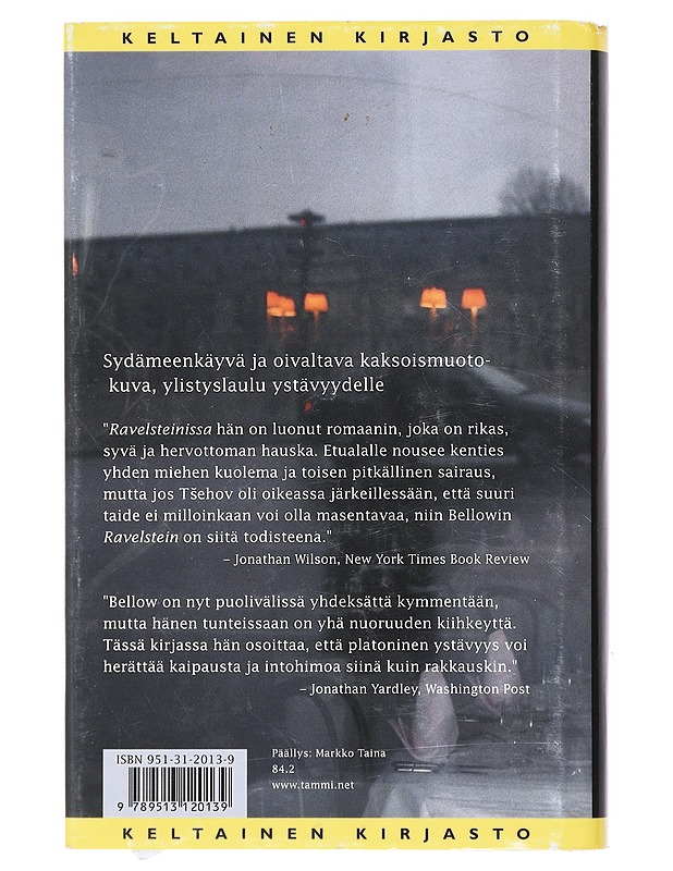 Ravelstein - Bellow, Saul - Elämäkerrat ja muistelmat - 10105519685 - 1