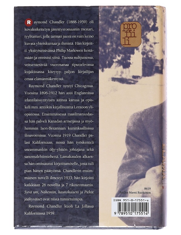 Raymond Chandlerin elämä - MacShane, Frank - Jännitys ja dekkarit - 10105519689 - 1