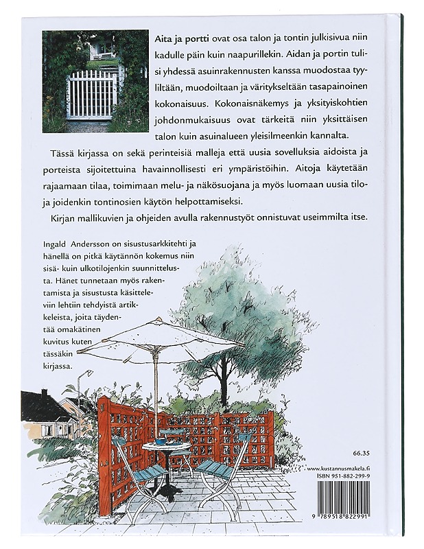 Kotipihan aidat ja portit - Andersson, Ingald - Tietokirjat ja oppaat - 10105519710 - 1