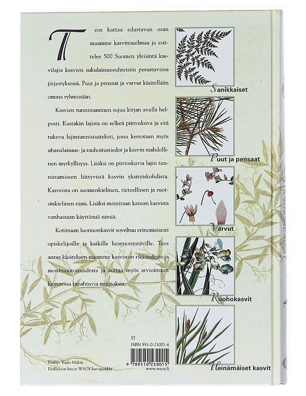 Kotimaan luonnonkasvit - Piirainen, Mikko - Tietokirjat ja oppaat - 10105519712 - 1