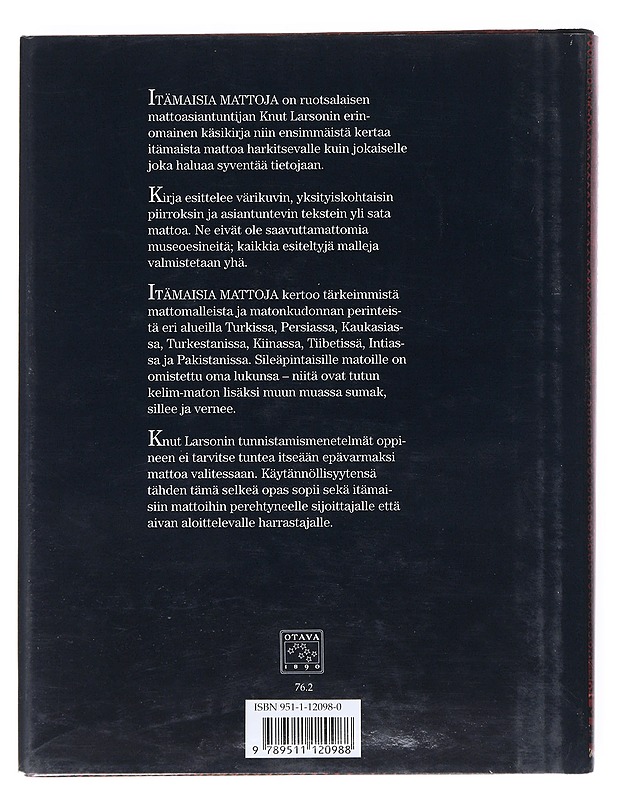 Itämaisia mattoja - Knut Larson - Tietokirjat ja oppaat - 10105519719 - 1
