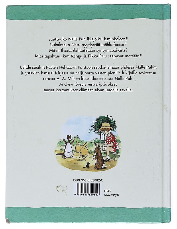 Pienten oma Nalle Puh - Milne, A. A. - Lastenkirjat - 10105519716 - 1