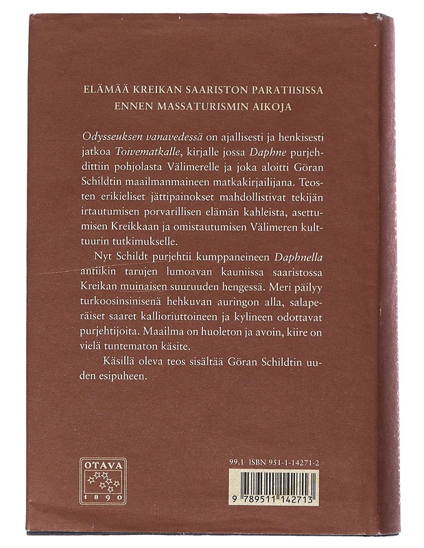 Odysseuksen vanavedessä - Schildt, Göran - Tietokirjat ja oppaat - 10105519730 - 1