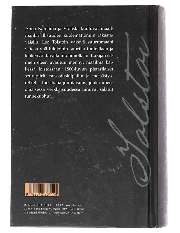 Anna Karenina - Tolstoi, Leo - Romaanit ja novellit - 10105519753 - 1