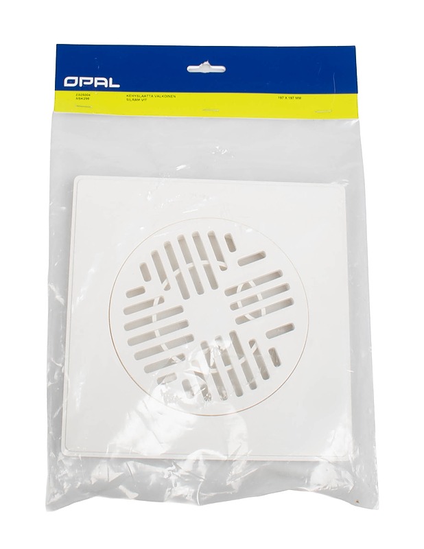 OPAL lattiakaivon kehyslaatta, 197x197 mm - Rakennustarvikkeet - 10105519757 - 0