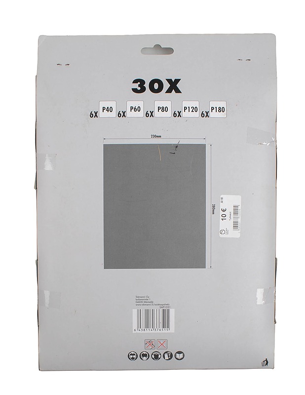 KRAFT hiomapaperilajitelma, 230x280 mm - Rakennustarvikkeet - 10105519761 - 1