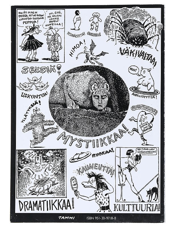 Naisen syvin olemus - Inger Edelfeldt - K18 - Sarjakuvat - 10105519763 - 1