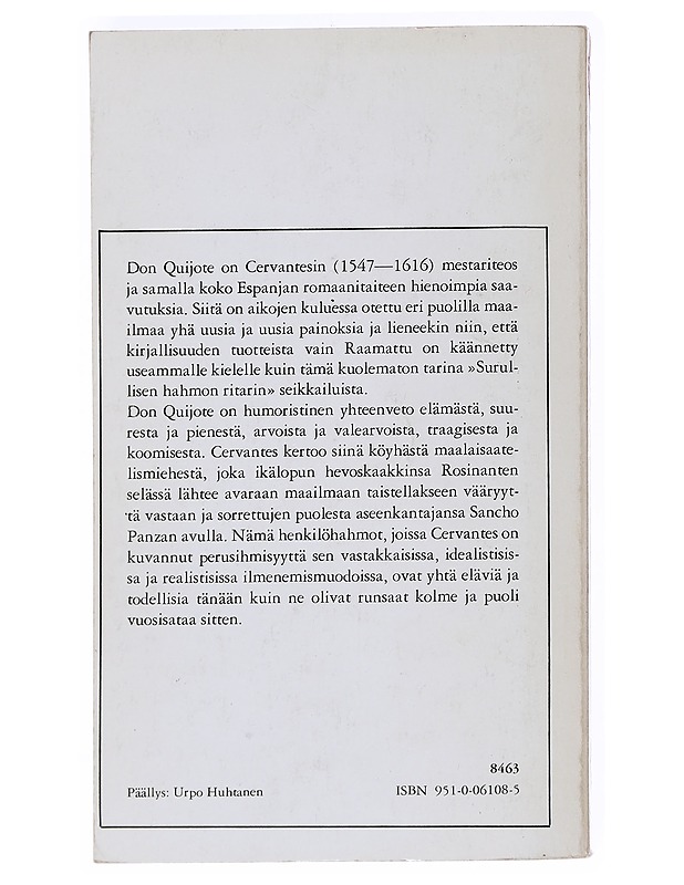 Don Quijote 1-3 -  Miguel de Cervantes Saavedra - Romaanit ja novellit - 10105519770 - 1