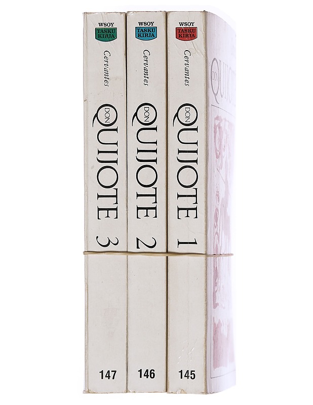 Don Quijote 1-3 -  Miguel de Cervantes Saavedra - Romaanit ja novellit - 10105519770 - 2
