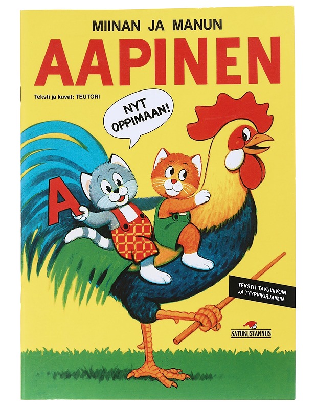 Miinan ja Manun aapinen - Teutori - Lastenkirjat - 10105519776 - 0