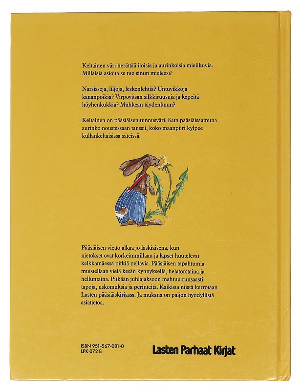 Lasten pääsiäiskirja - Sirpa Karjalainen, Eva Kraft - Lastenkirjat - 10105519786 - 1