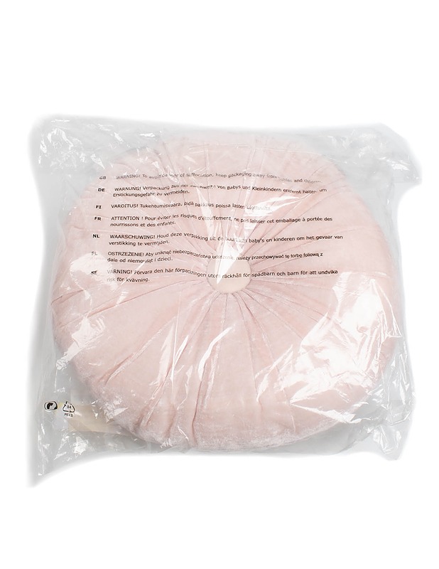 Pyöreä koristetyyny, 40x40 cm - Tyynyt ja peitot - 10105519790 - 0