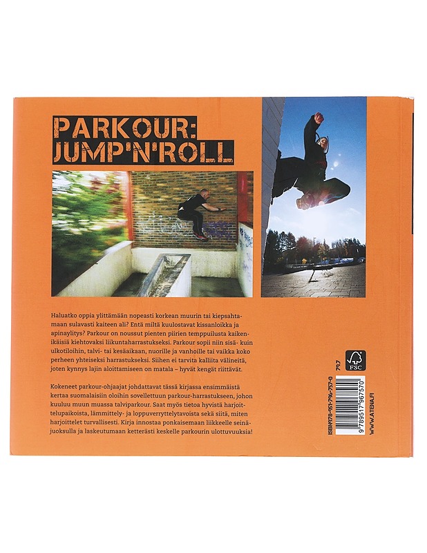 Parkour : hyppimisen lyhyt oppimäärä - Pihlaja, Perttu - Tietokirjat ja oppaat - 10105519792 - 1