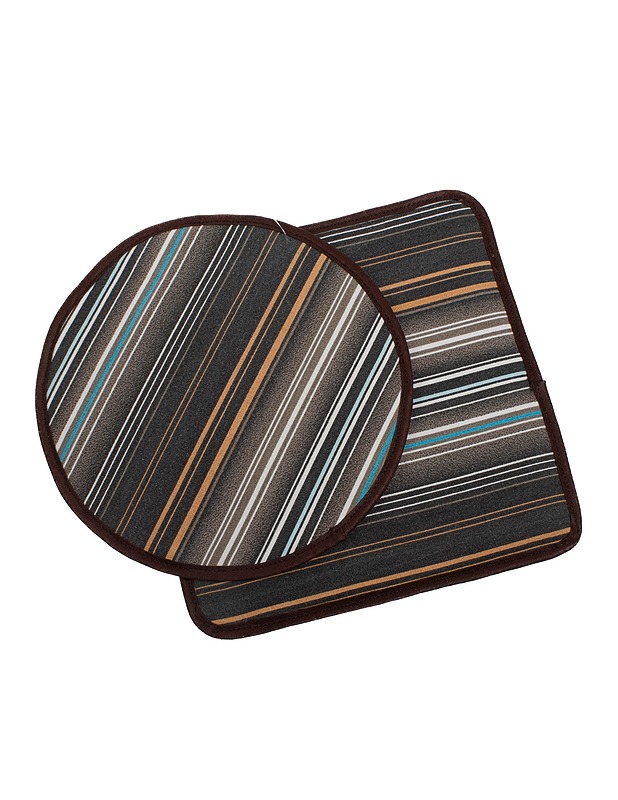 Raidallinen patalappusetti - 2kpl - Muut kodintekstiilit - 10105519797 - 0