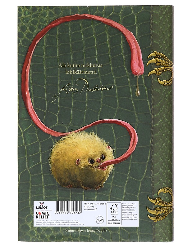 Ihmeotukset ja niiden olinpaikat - Rowling, J. K. - Lastenkirjat - 10105519804 - 1