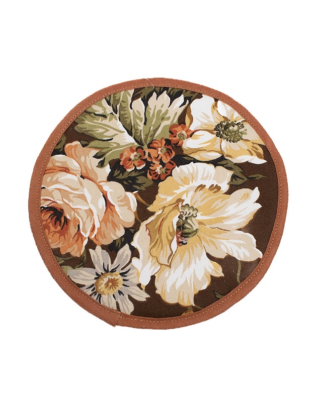 Kukkakuvioisen patalappu, 19cm - Muut kodintekstiilit - 10105519807 - 0