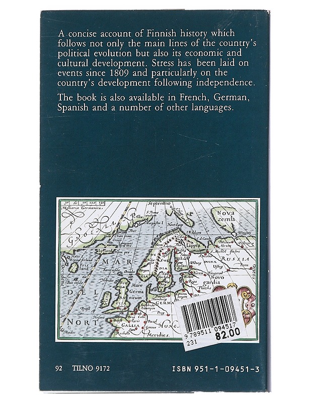 A brief history of Finland - Klinge, Matti - Historiakirjat - 10105519818 - 1