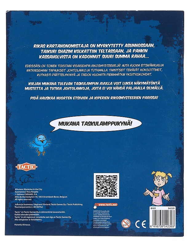 Nuoret Etsivät puuhakirja - Paula Cook - Lastenkirjat - 10105519822 - 1