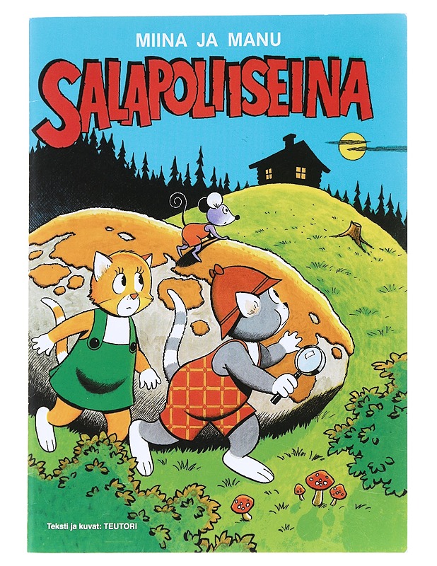 Miina ja Manu salapoliiseina - Teutori - Lastenkirjat - 10105519847 - 0