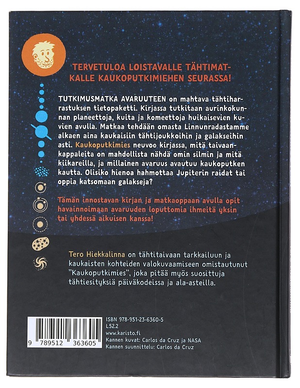 Tutkimusmatka avaruuteen - Hiekkalinna, Tero - Lastenkirjat - 10105519895 - 1