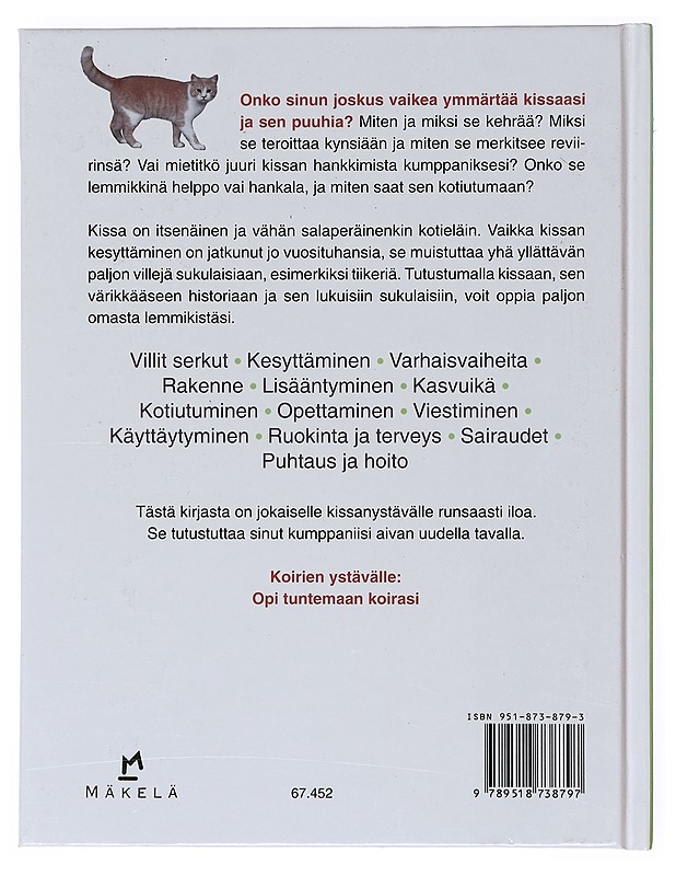 Opi tuntemaan kissasi - Alderton, David - Tietokirjat ja oppaat - 10105519913 - 1