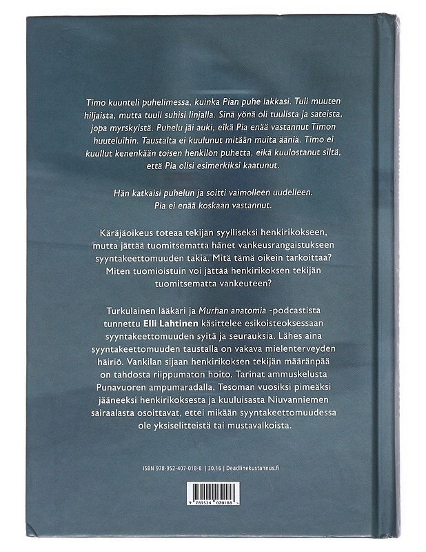 Syyntakeettomat : jätetään rangaistukseen tuomitsematta - Elli Lahtinen - Elämäkerrat ja muistelmat - 10105519918 - 1