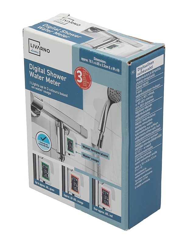 LIVARNO HOME digitaalinen suihkuvahti  - Muut urheiluvälineet ja vapaa-aika - 10105519934 - 0