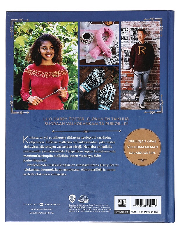 Neuleiden taikaa : viralliset Harry Potter -neuleohjeet - Gray, Tanis - Käsityökirjat - 10105519950 - 1